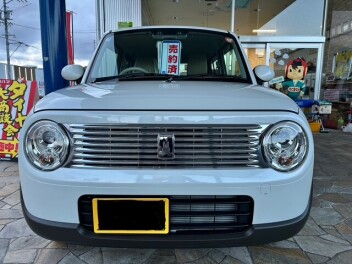 ラパンのフロングリルを変更しました！